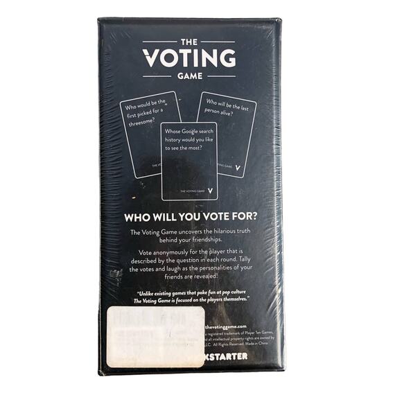 The Voting Game Party Game New in Unopened Box - Picture 6 of 6